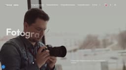 Preview of the photographer's website