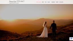 Preview of the photographer's website