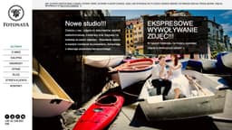 Preview of the photographer's website