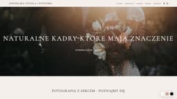 Preview of the photographer's website