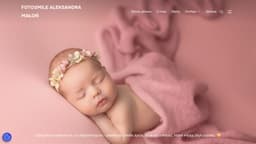 Preview of the photographer's website