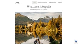 Preview of the photographer's website