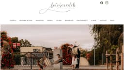 Preview of the photographer's website