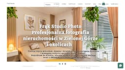 Preview of the photographer's website