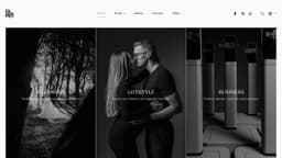 Podgląd strony internetowej fotografa