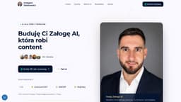Podgląd strony internetowej fotografa