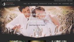 Preview of the photographer's website