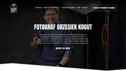 Preview of the photographer's website