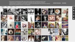 Preview of the photographer's website