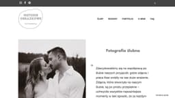Preview of the photographer's website