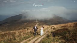 Preview of the photographer's website