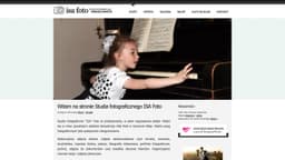 Preview of the photographer's website