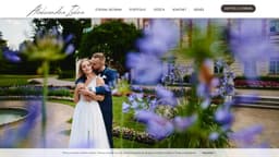 Podgląd strony internetowej fotografa