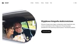 Preview of the photographer's website