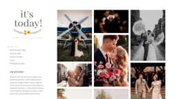 Preview of the photographer's website