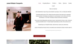 Preview of the photographer's website