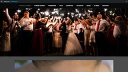 Preview of the photographer's website