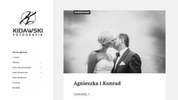 Preview of the photographer's website