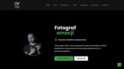 Podgląd strony internetowej fotografa