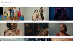 Podgląd strony internetowej fotografa