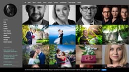 Preview of the photographer's website