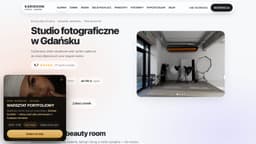 Preview of the photographer's website