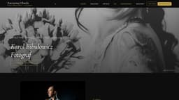Preview of the photographer's website
