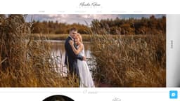 Preview of the photographer's website