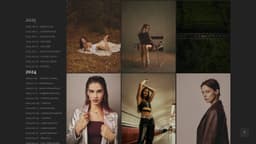 Podgląd strony internetowej fotografa