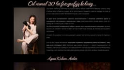 Preview of the photographer's website