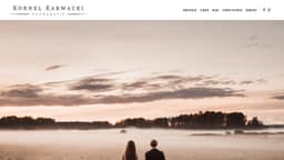 Preview of the photographer's website