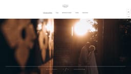Preview of the photographer's website