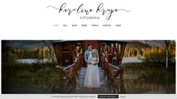 Preview of the photographer's website