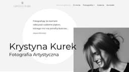 Podgląd strony internetowej fotografa