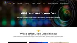 Preview of the photographer's website