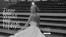 Preview of the photographer's website