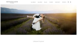 Preview of the photographer's website