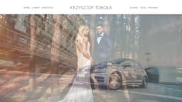Preview of the photographer's website