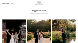 Preview of the photographer's website