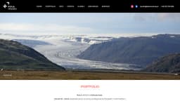 Preview of the photographer's website