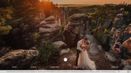 Preview of the photographer's website