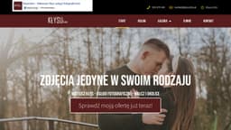 Preview of the photographer's website