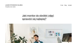 Podgląd strony internetowej fotografa