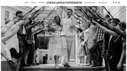 Preview of the photographer's website