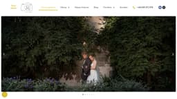 Preview of the photographer's website
