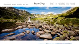 Preview of the photographer's website
