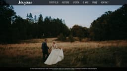 Podgląd strony internetowej fotografa