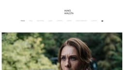 Preview of the photographer's website