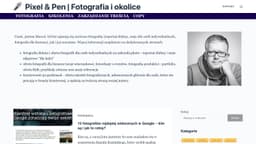 Preview of the photographer's website