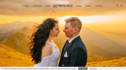Preview of the photographer's website